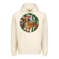 Tofu Dachshund Christmas Tree Premium Hoodie - RanaPortraitStore