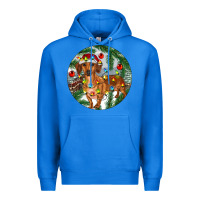 True Royal Dachshund Christmas Tree Premium Hoodie - RanaPortraitStore