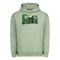Pigment Oil Green money Urban Hoodie - Unal Design