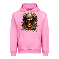 Fuchsia Pink bad money Urban Hoodie - Unal Design