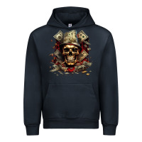 Navy bad money Urban Hoodie - Unal Design
