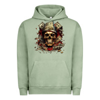 Pigment Oil Green bad money Urban Hoodie - Unal Design