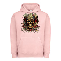 Pigment Salmon bad money Urban Hoodie - Unal Design