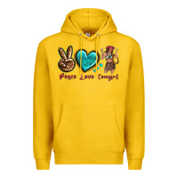 Lemon peace love cowgirl Premium Hoodie - texasbilliewilder