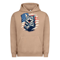 Pigment Burro cat1 Urban Hoodie - Unal Design