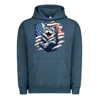 Pigment Midnight Navy cat1 Urban Hoodie - Unal Design