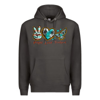 Smoke peace love freebird Premium Hoodie - texasbilliewilder