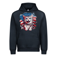 Navy cat2 Urban Hoodie - Unal Design