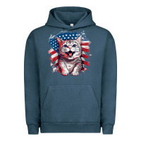 Pigment Midnight Navy cat2 Urban Hoodie - Unal Design