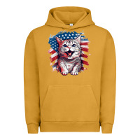 Pigment Peanut Butter cat2 Urban Hoodie - Unal Design