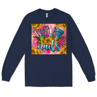 Navy nails Long Sleeve Tee - BarkalooDesign
