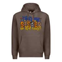 Coffee that s my sister on that court Premium Hoodie - Zillion Design Studio