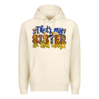Tofu that s my sister on that court Premium Hoodie - Zillion Design Studio