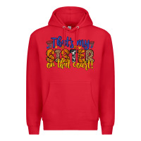 Red that s my sister on that court Premium Hoodie - Zillion Design Studio