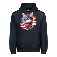 Navy cat2 Urban Hoodie - Unal Design