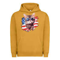 Pigment Peanut Butter cat2 Urban Hoodie - Unal Design
