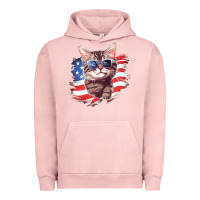 Pigment Salmon cat2 Urban Hoodie - Unal Design