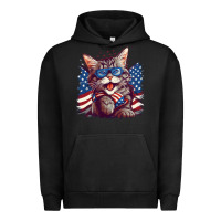 Pigment Black cat4 Urban Hoodie - Unal Design