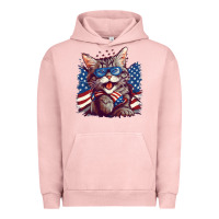Pigment Salmon cat4 Urban Hoodie - Unal Design