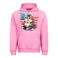 Fuchsia Pink cat3 Urban Hoodie - Unal Design