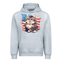 Heather Grey cat3 Urban Hoodie - Unal Design