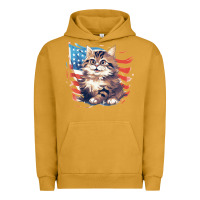 Pigment Peanut Butter cat3 Urban Hoodie - Unal Design