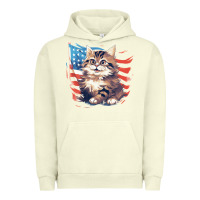 Pigment Pistachio cat3 Urban Hoodie - Unal Design