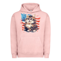 Pigment Salmon cat3 Urban Hoodie - Unal Design