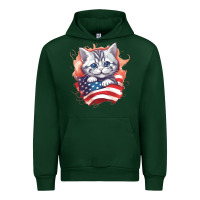 Foreset Green cat6 Urban Hoodie - Unal Design