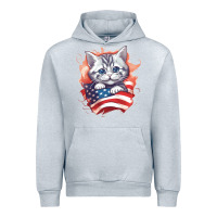 Heather Grey cat6 Urban Hoodie - Unal Design