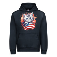 Navy cat6 Urban Hoodie - Unal Design