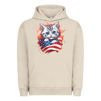 Pigment French Oak cat6 Urban Hoodie - Unal Design
