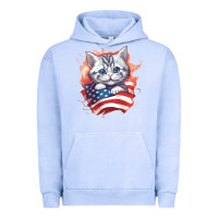 Pigment Grape Ice cat6 Urban Hoodie - Unal Design