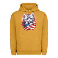 Pigment Peanut Butter cat6 Urban Hoodie - Unal Design