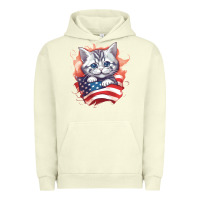 Pigment Pistachio cat6 Urban Hoodie - Unal Design