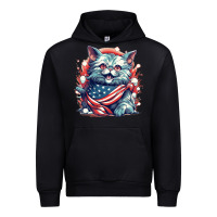Black cat7 Urban Hoodie - Unal Design