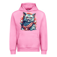 Fuchsia Pink cat7 Urban Hoodie - Unal Design
