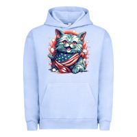 Pigment Grape Ice cat7 Urban Hoodie - Unal Design