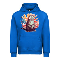 Cobalt cat8 Urban Hoodie - Unal Design