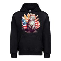 Foreset Green cat8 Urban Hoodie - Unal Design