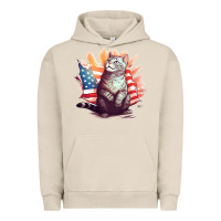 Pigment French Oak cat8 Urban Hoodie - Unal Design