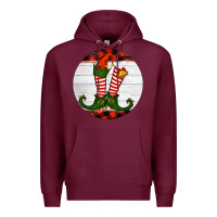 Burgundy Elf Shoes Premium Hoodie - RanaPortraitStore