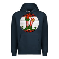 Navy Elf Shoes Premium Hoodie - RanaPortraitStore