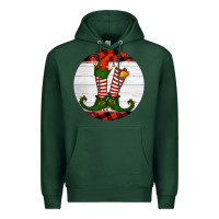 Sports Green Elf Shoes Premium Hoodie - RanaPortraitStore