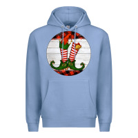Colony Blue Elf Shoes Premium Hoodie - RanaPortraitStore