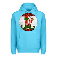 Ocean Blue Elf Shoes Premium Hoodie - RanaPortraitStore