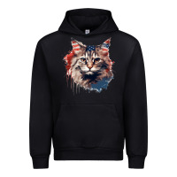 Black cat9 Urban Hoodie - Unal Design