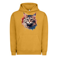 Pigment Peanut Butter cat9 Urban Hoodie - Unal Design