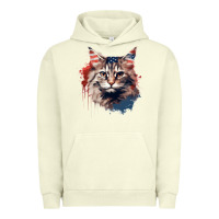 Pigment Pistachio cat9 Urban Hoodie - Unal Design