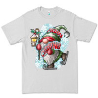 Dove Grey merry Christmas gnome Premium Tee - CowhideDigitalArt